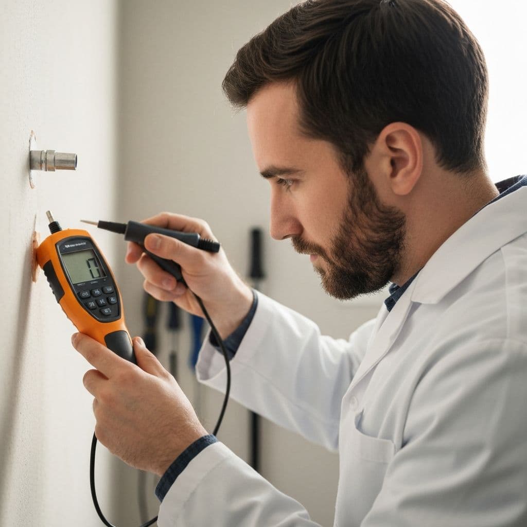 Professional UK home mould inspection with specialist equipment