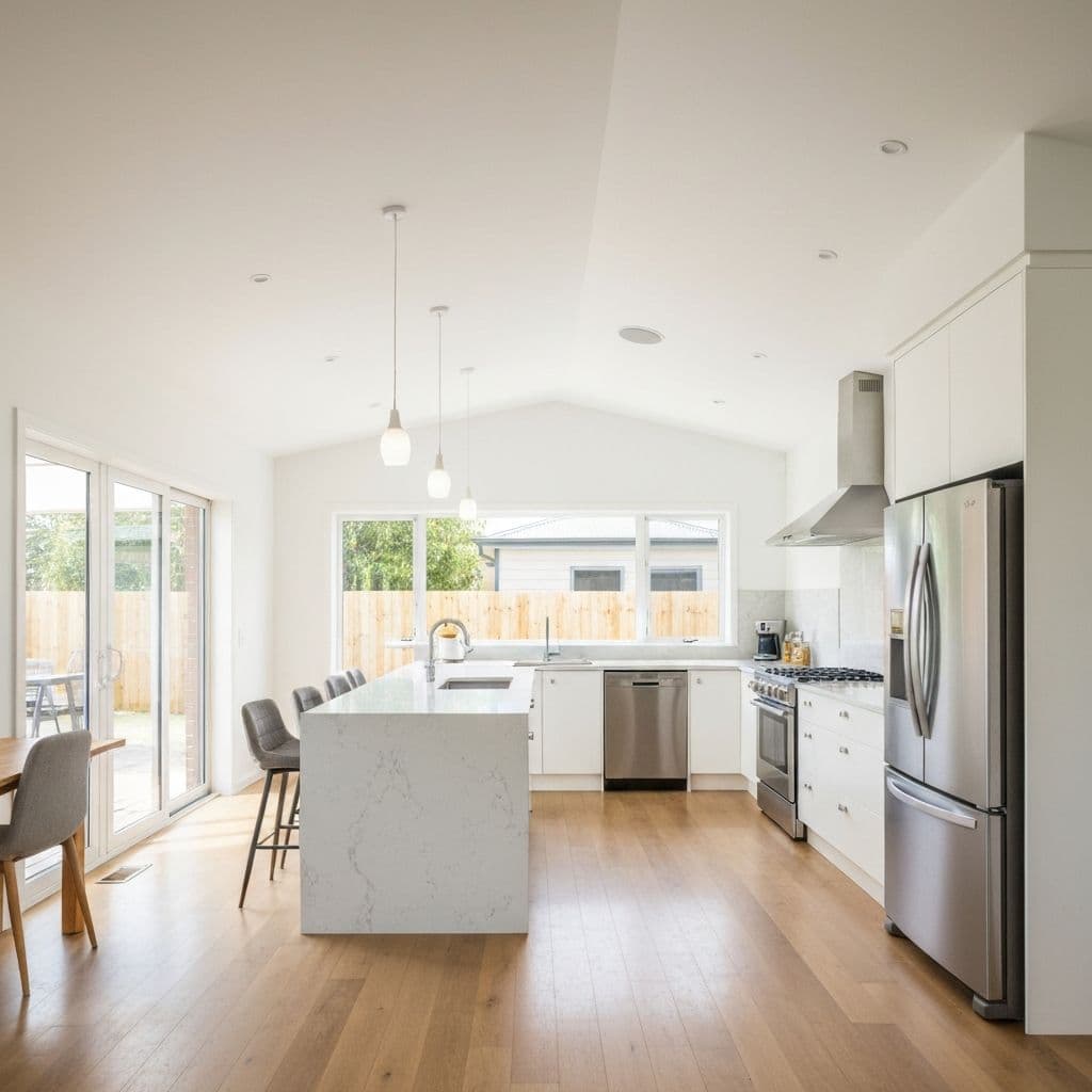 Modern kitchen interior